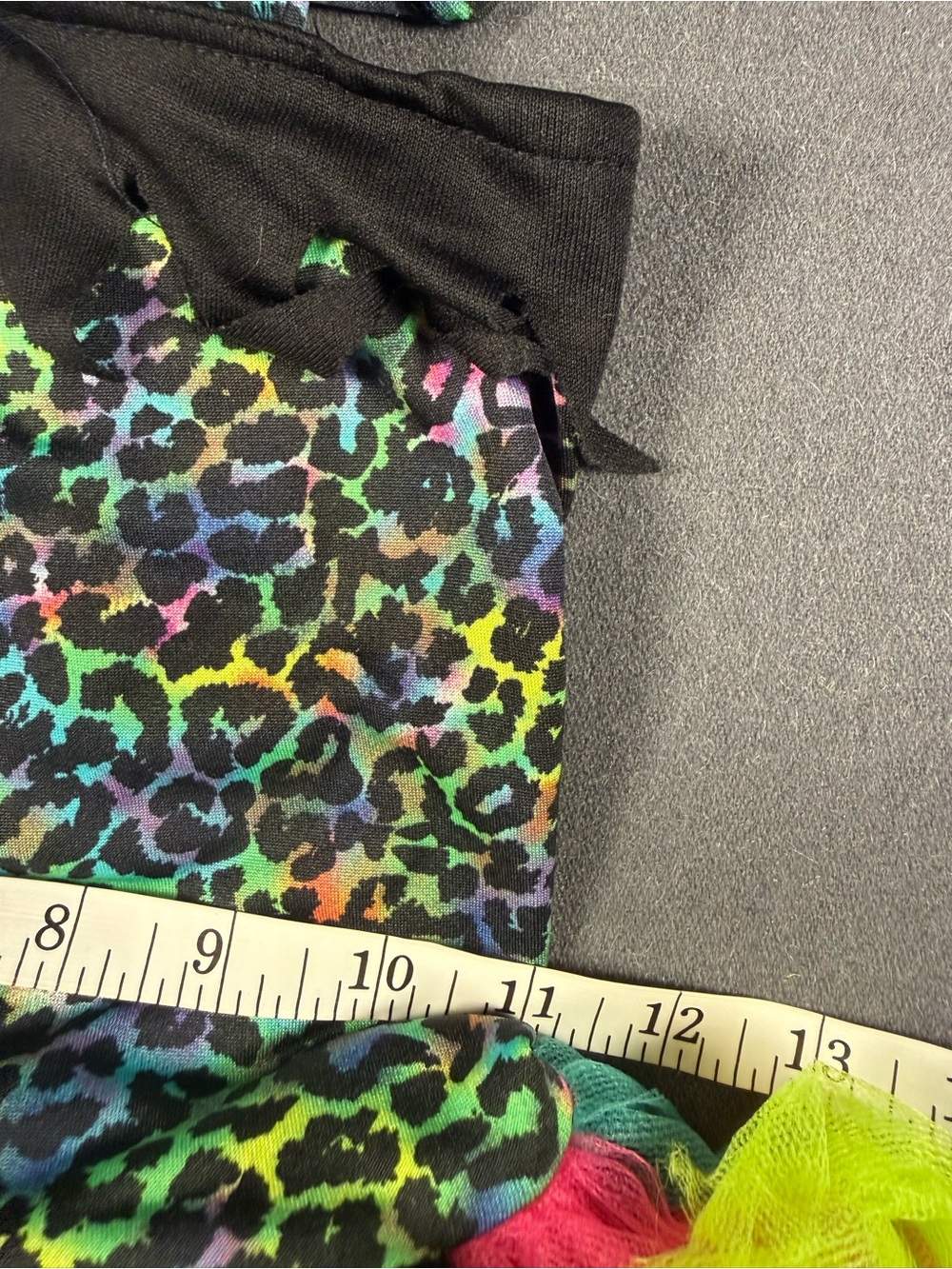 Spirit Halloween Costume Wild Rainbow Cat - Kids Size Medium (8-10) - Picture 5 of 15